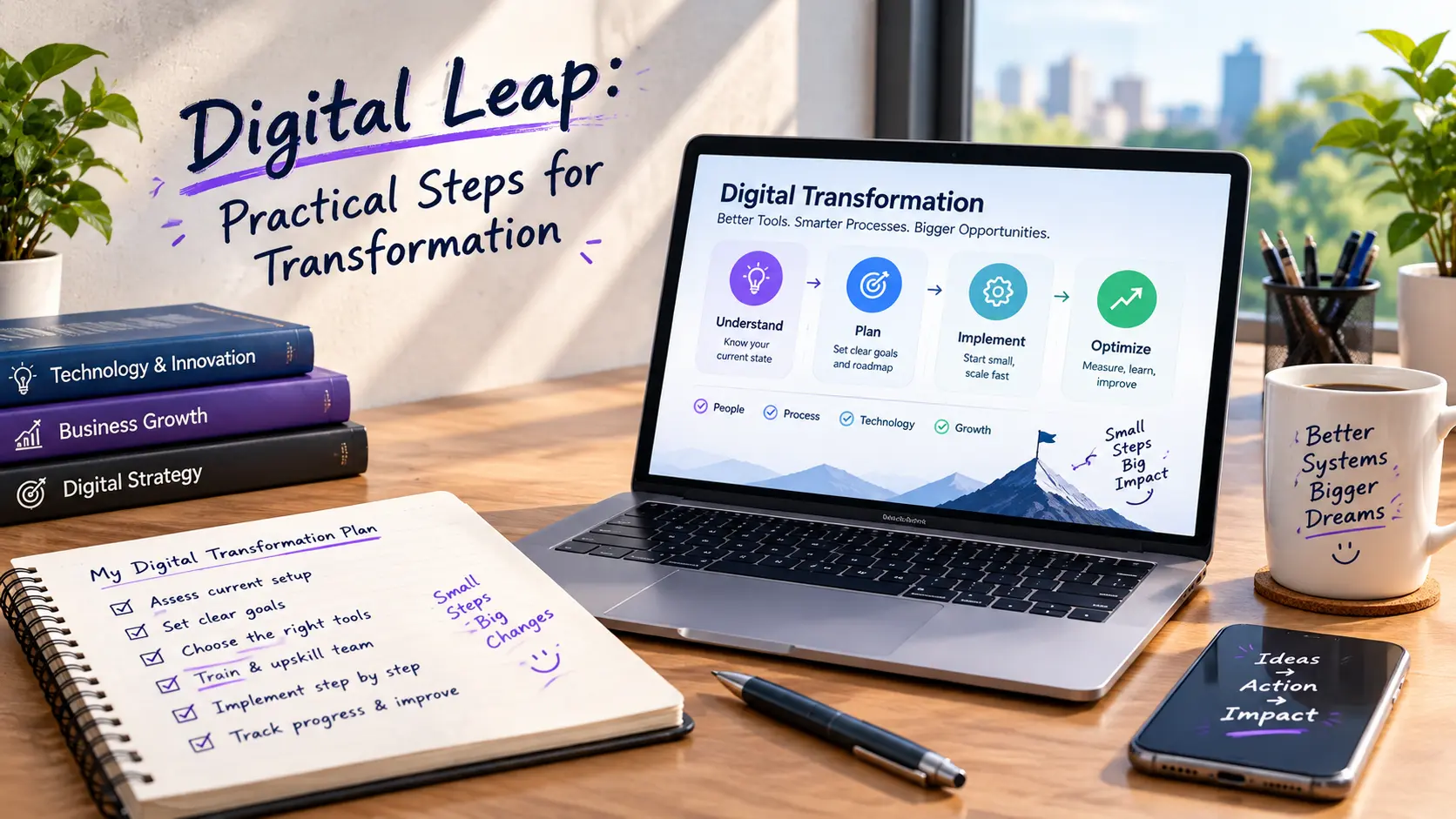 Digital Leap: Practical Steps for Transformation